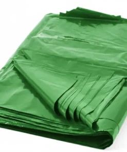 Bolsas Color Verde - Sin Logo Dobladas (10 bolsas)