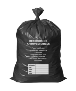 Alternative view of Bolsas Rollo Negro (10 bolsas)