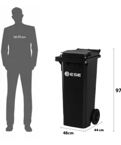 Alternative view of CARRO CONTENEDOR 80LTS